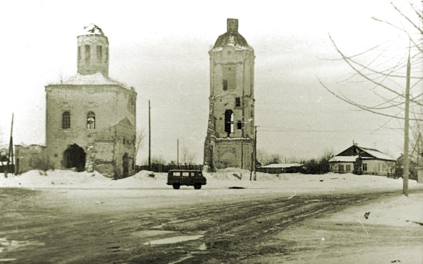 Вязьма. Церковь Рождества Христова. архивная фотография, перед реставрацией
