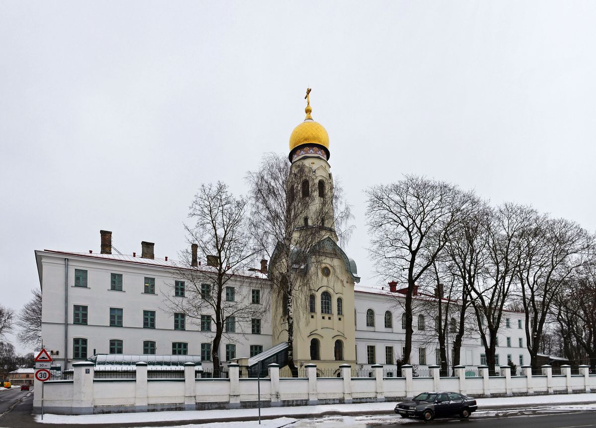 Моленная Успения Пресвятой Богородицы Гребенщиковской старообрядческой общины, Рига (Рига, город, Латвия). фасады