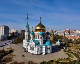 Омск. Кафедральный собор Успения Пресвятой Богородицы (новый)