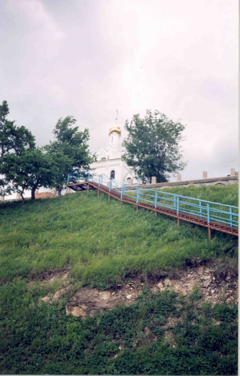 Курорта. Богородице-Табынский женский монастырь. Церковь Табынской иконы Божией Матери. общий вид в ландшафте, 		      