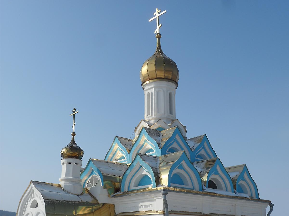 архитектурные детали. Богородице-Табынский женский монастырь. Церковь Табынской иконы Божией Матери, Курорта (Гафурийский район, Республика Башкортостан)