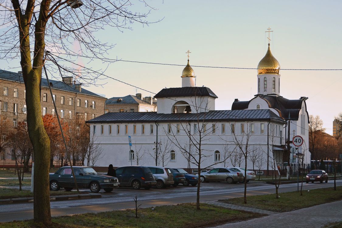 Балашиха. Церковь Александра Невского. художественные фотографии