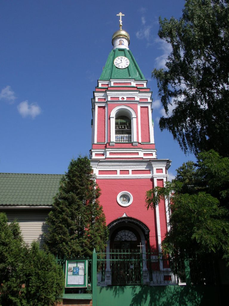 Балашиха. Церковь Рождества Пресвятой Богородицы. фасады, Колокольня,  вид  с  севера