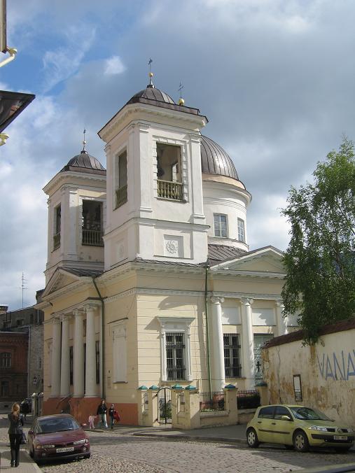 Церковь Николая Чудотворца, Таллин (Таллин, город, Эстония). общий вид в ландшафте