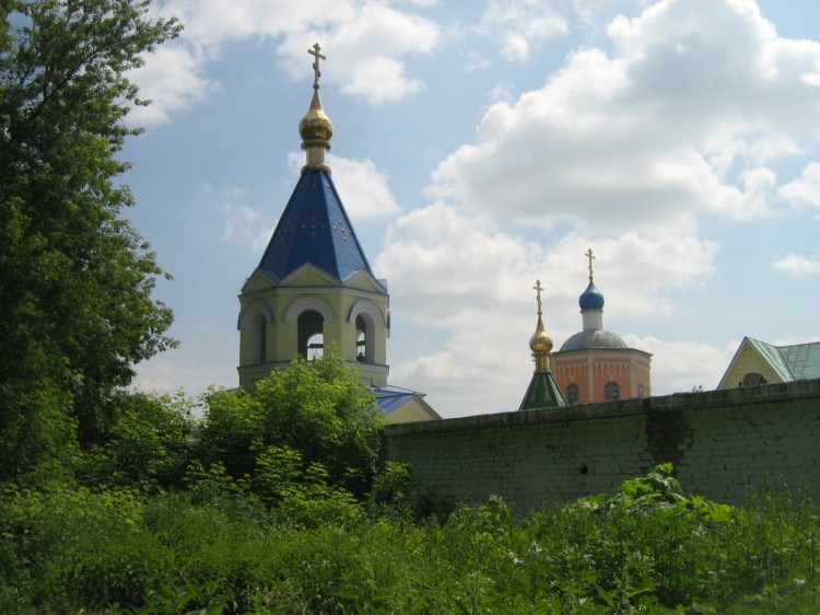 Кизический Введенский монастырь, Московский район (Казань, город, Республика Татарстан). архитектурные детали, Вид со стороны парка Химиков