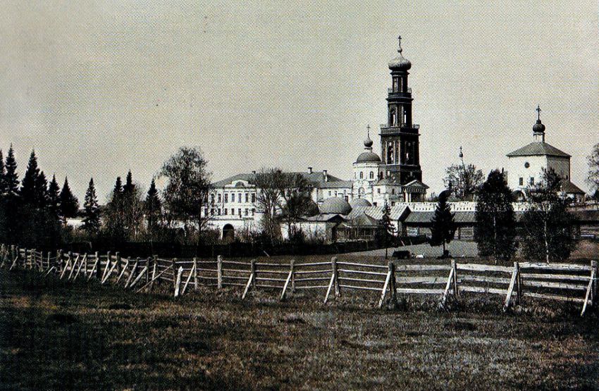 Кизический Введенский монастырь, Московский район (Казань, город, Республика Татарстан). архивная фотография, Фото 1910-е годы. Из журнала 