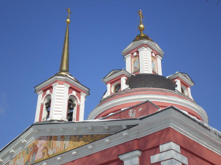 Церковь Сергия Радонежского, Алмазово (Щёлковский городской округ и г. Фрязино, Московская область). архитектурные детали