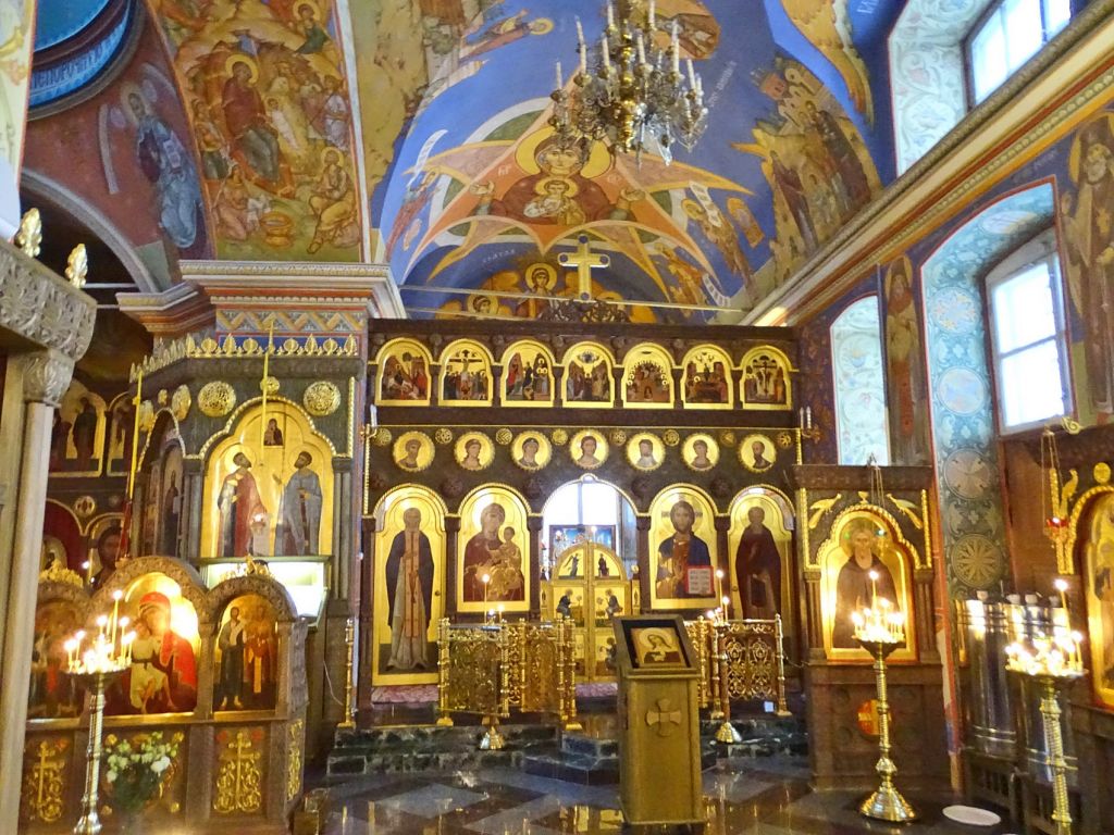 Церковь Сергия Радонежского, Алмазово (Щёлковский городской округ и г. Фрязино, Московская область). интерьер и убранство