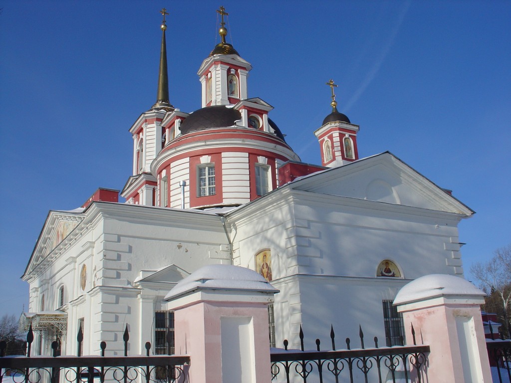 Церковь Сергия Радонежского, Алмазово (Щёлковский городской округ и г. Фрязино, Московская область). фасады