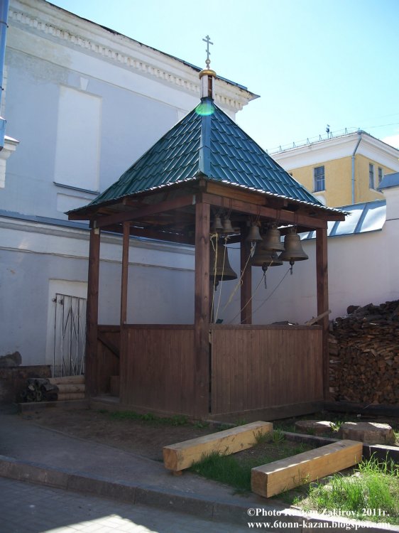 Казанско-Богородицкий монастырь, Вахитовский район (Казань, город, Республика Татарстан). дополнительная информация, Временная колокольня