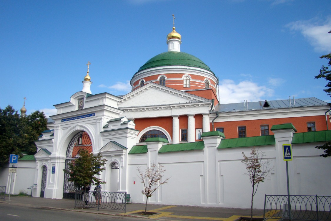 Казанско-Богородицкий монастырь, Вахитовский район (Казань, город, Республика Татарстан). фасады, Вид с улицы Большой Красной