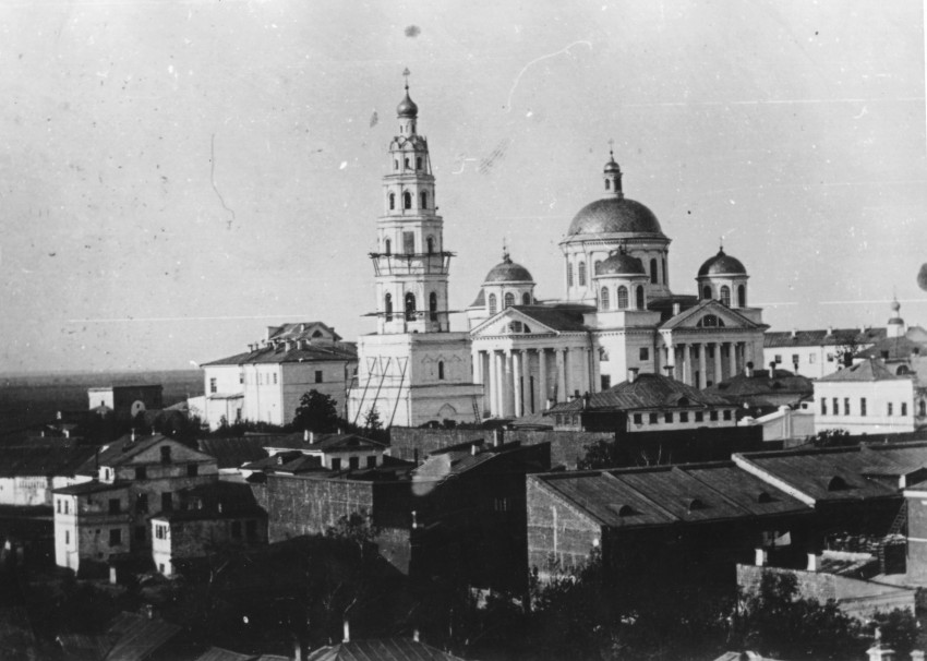 Казанско-Богородицкий монастырь, Вахитовский район (Казань, город, Республика Татарстан). архивная фотография, Источник: http://kazpds.ru/vossozdanie-sobora-kazanskoy-ikonyi-bozhiey-materi-kazanskogo-bogoroditskogo-monastyirya-akt-istoricheskoy-spravedlivosti/