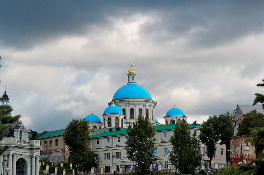 Вахитовский район. Казанско-Богородицкий монастырь. архитектурные детали