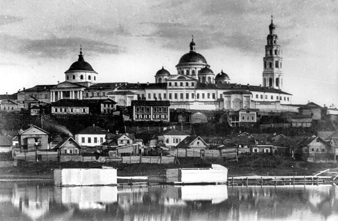 Казанско-Богородицкий монастырь, Вахитовский район (Казань, город, Республика Татарстан). архивная фотография, Фотоснимок с сайта: Pastvu.com/1150606