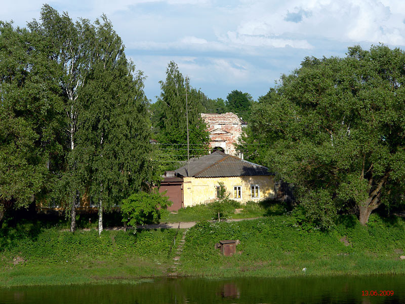 Церковь Власия, Торжок (Торжокский район и г. Торжок, Тверская область). общий вид в ландшафте