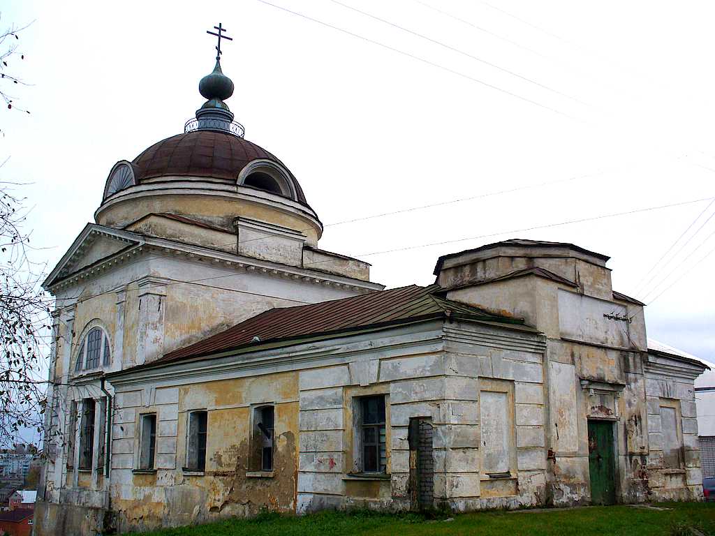 Торжок. Церковь Воскресения Христова. фасады, Вид с ул.Грузинская.