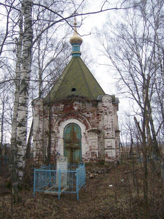 Церковь Алексия, митрополита Московского, Сосновец (Родниковский район, Ивановская область). общий вид в ландшафте
