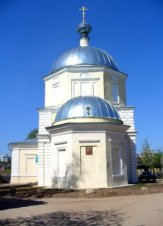 Церковь Николая Чудотворца, Торжок (Торжокский район и г. Торжок, Тверская область). фасады, Вид с ул. М. Горького.