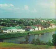 Церковь Николая Чудотворца, Фото знаменитого фотографа С. М. Прокудина-Горского. 1910 г.<br>, Торжок, Торжокский район и г. Торжок, Тверская область