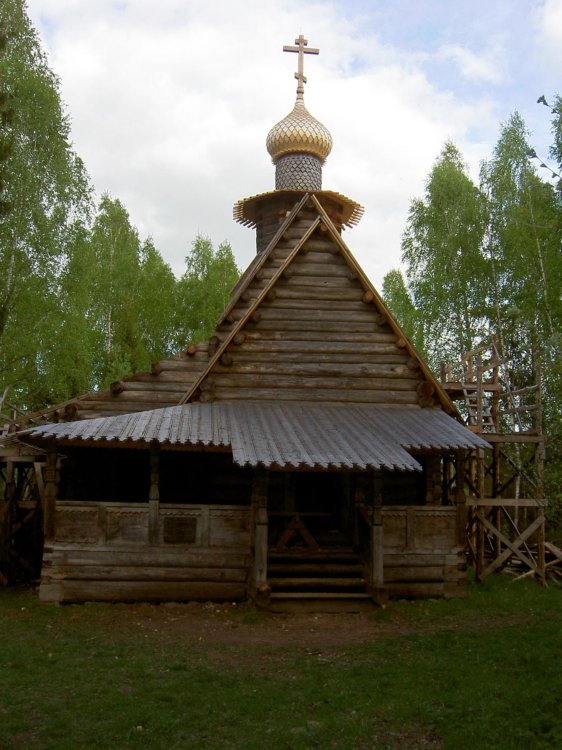 Василёво. Музей деревянного зодчества. Церковь иконы Божией Матери 