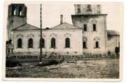 Церковь Покрова Пресвятой Богородицы, Южный фасад. Фото 1942 г. с аукциона e-bay.de<br>, Покров, Вяземский район, Смоленская область
