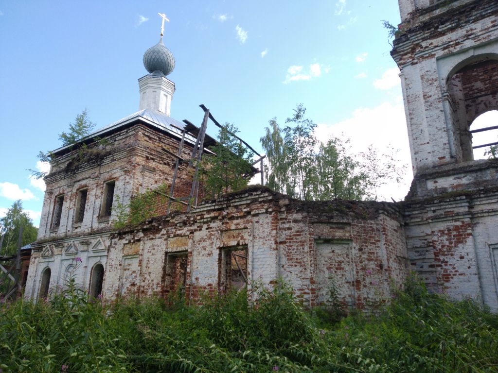 Церковь Николая Чудотворца, Совки (Ёз, Никола-Эз, Эзу) (Кинешемский район, Ивановская область). фасады