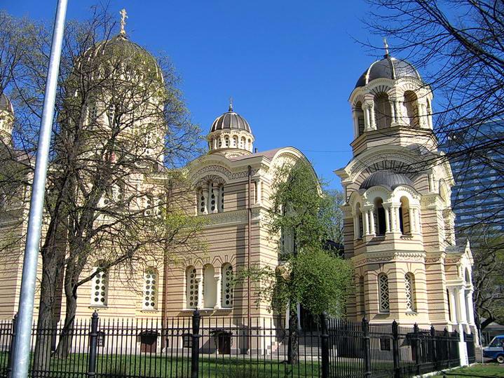 Кафедральный собор Рождества Христова, Рига (Рига, город, Латвия). фасады, Вид с юга