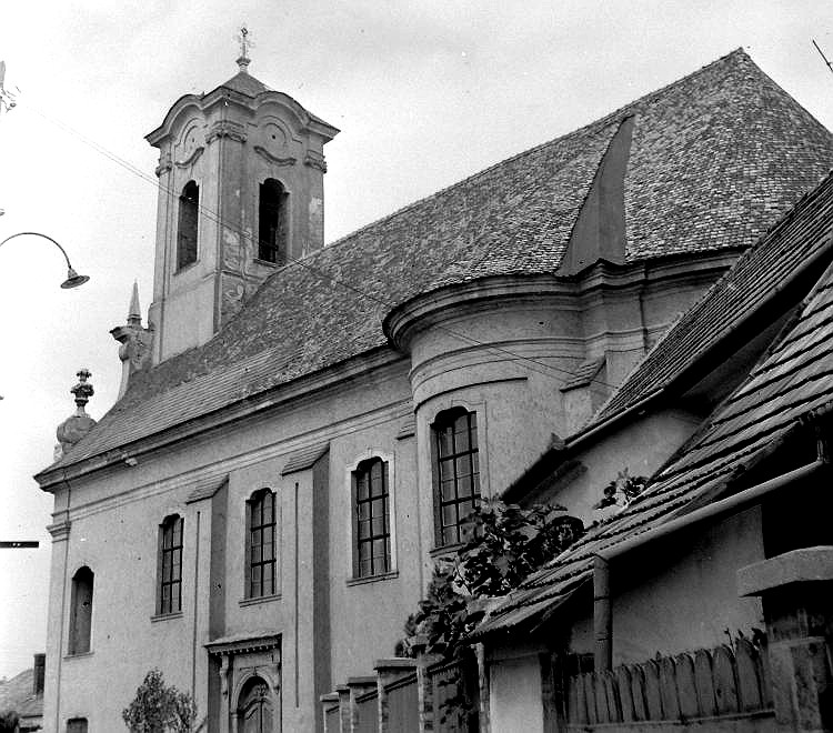 Сентендре. Церковь Петра и Павла. архивная фотография, Источник: http://www.fortepan.hu/_photo/display/10919.jpg
