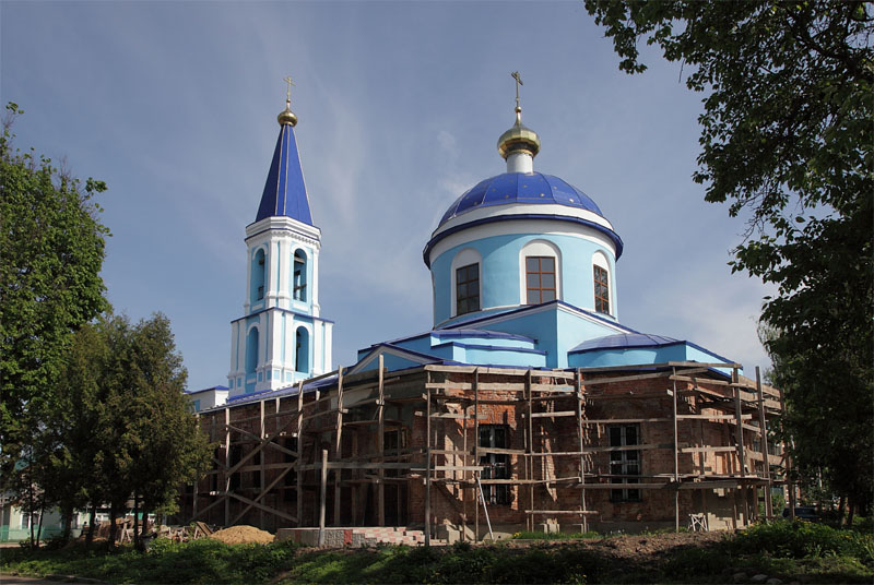 Церковь Казанской иконы Божией Матери, Рославль (Рославльский район, Смоленская область). фасады
