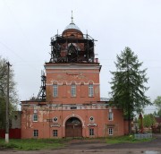 Введенский монастырь. Церковь Екатерины и Августы, Вид с улицы.. Южный фасад<br>, Тихвин, Тихвинский район, Ленинградская область