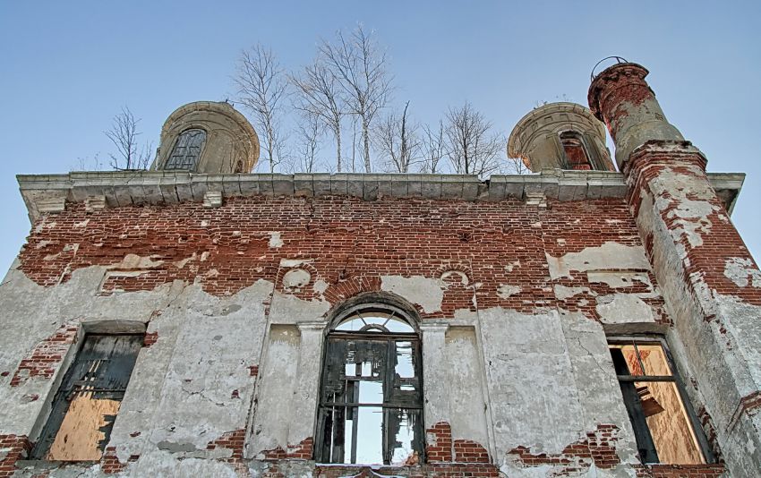 Церковь Вознесения Господня, Теряево (Волоколамский городской округ, Московская область). архитектурные детали
