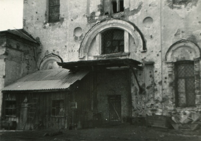 Теряево. Церковь Вознесения Господня. архивная фотография, Фото 1960-х гг.