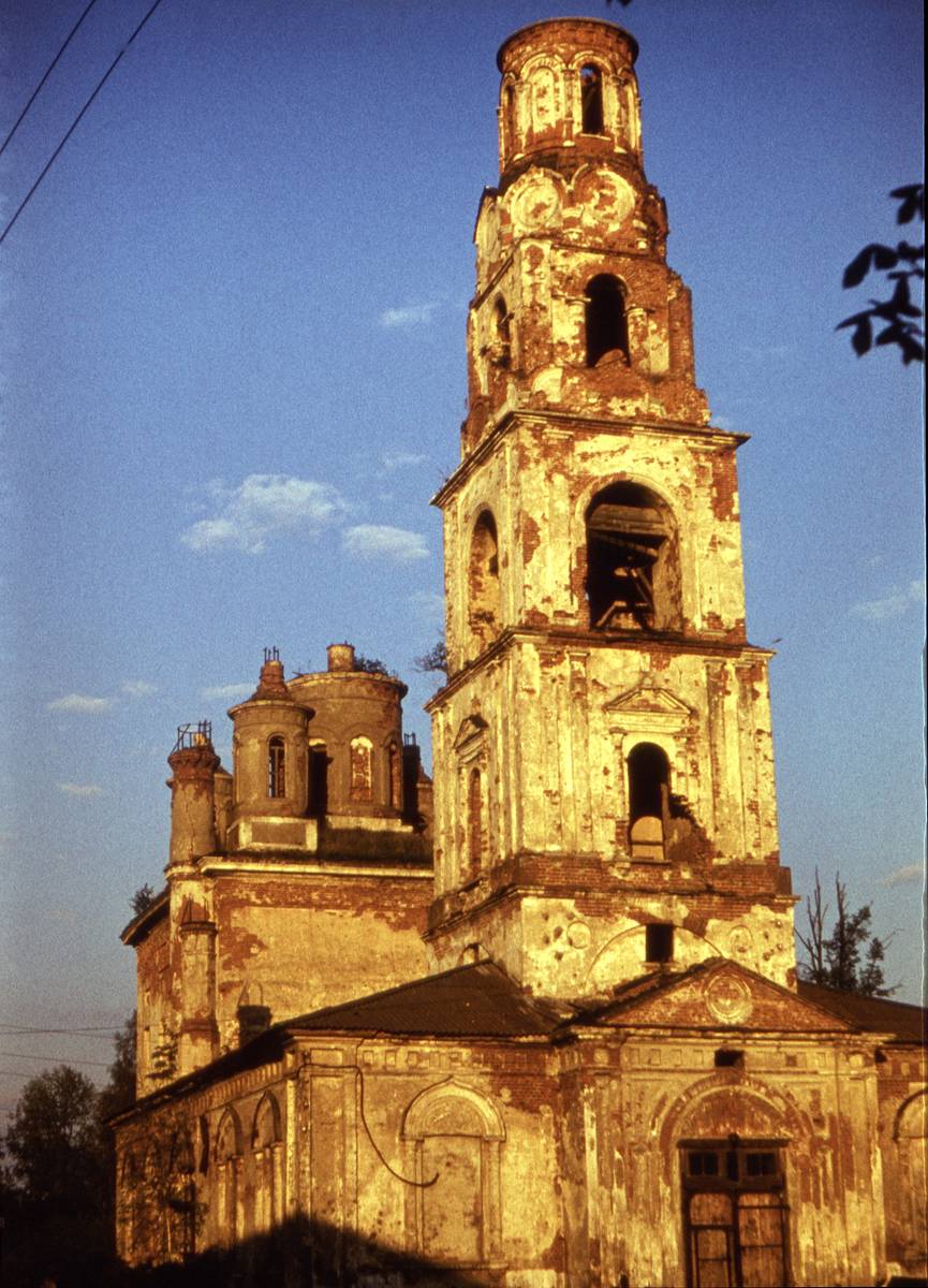 документальные фотографии. Церковь Вознесения Господня, Теряево (Волоколамский городской округ, Московская область)