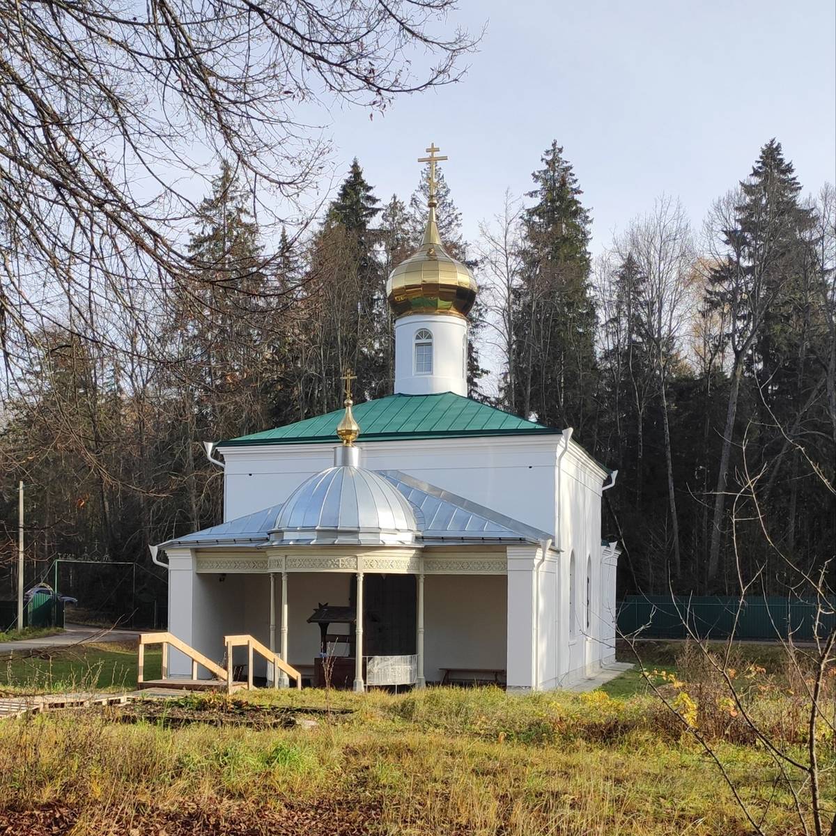 Всехсвятский скит Успенского Иосифо-Волоцкого монастыря. Церковь Всех Святых, Теряево (Волоколамский городской округ, Московская область). фасады