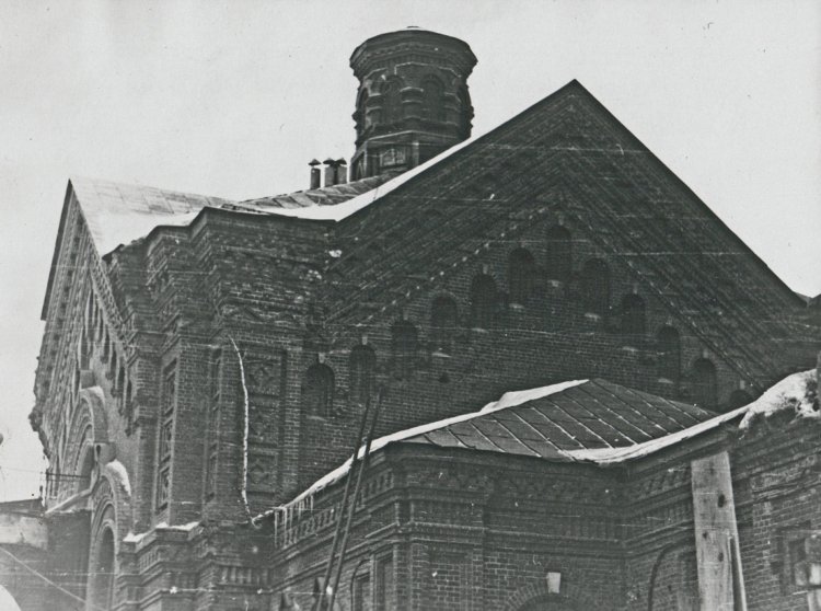 Шуя. Церковь Вознесения Господня. фасады, Вознесенская церковь (1908) на заречном кладбище