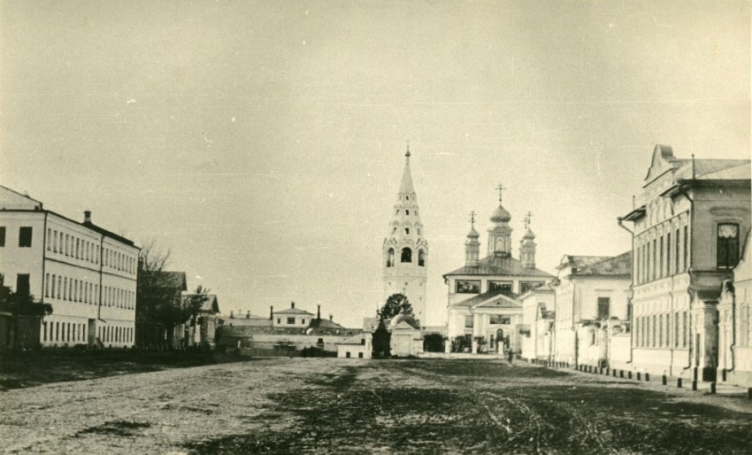 Церковь Воздвижения Креста Господня, Шуя (Шуйский район, Ивановская область). архивная фотография, Фото 1900-х гг.