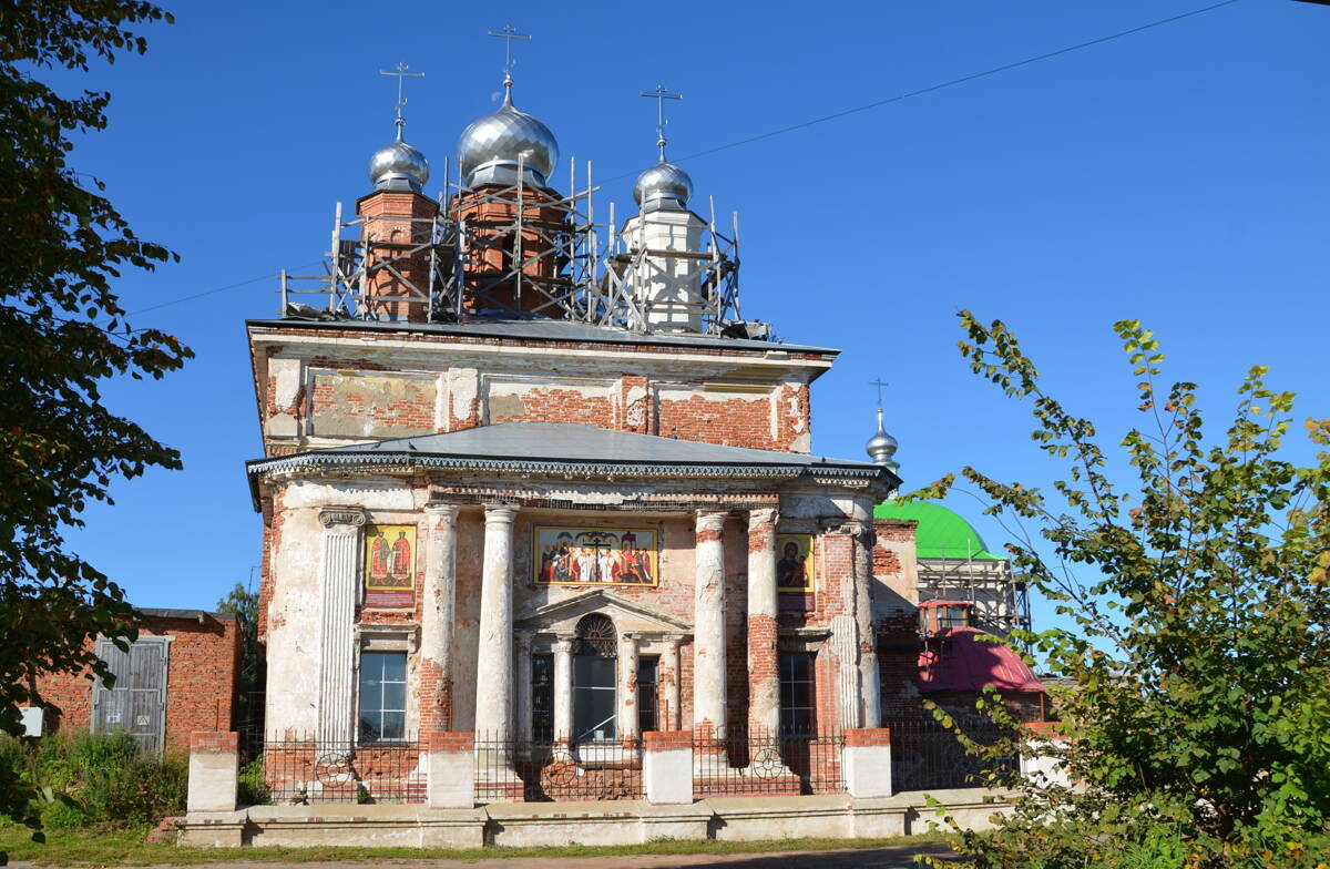 Церковь Воздвижения Креста Господня, Шуя (Шуйский район, Ивановская область). фасады