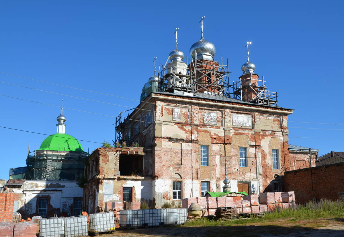 Церковь Воздвижения Креста Господня, Шуя (Шуйский район, Ивановская область). фасады