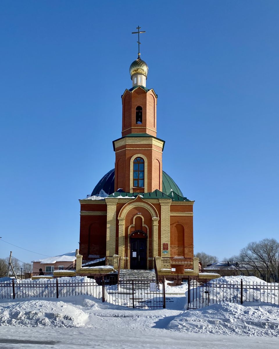 Называевск. Церковь Бориса и Глеба. фасады, Вид с запада