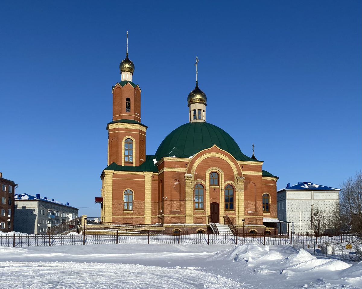 Церковь Бориса и Глеба, Называевск (Называевский район, Омская область). фасады, Вид с улицы Красной