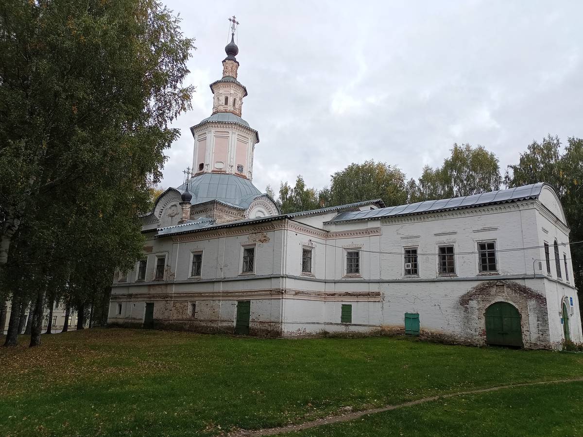 Михаило-Архангельский монастырь. Церковь Владимирской иконы Божией Матери, Великий Устюг (Великоустюгский район, Вологодская область). фасады