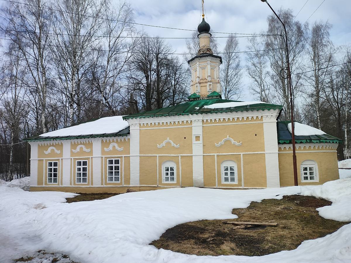 фасады. Михаило-Архангельский монастырь. Церковь Преполовения Пятидесятницы, Великий Устюг (Великоустюгский район, Вологодская область)