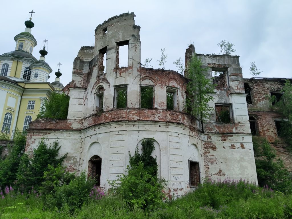Спасо-Суморин монастырь. Церковь Успения Пресвятой Богородицы, Тотьма (Тотемский район, Вологодская область). фасады