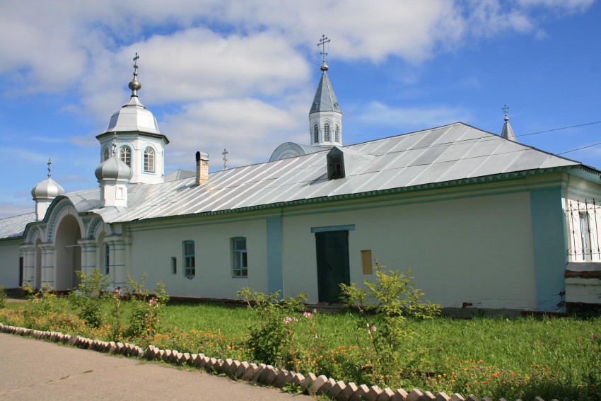 Коряжма. Коряжемский Николаевский монастырь. фасады, Город Коряжма. Коряжемский Николаевский монастырь