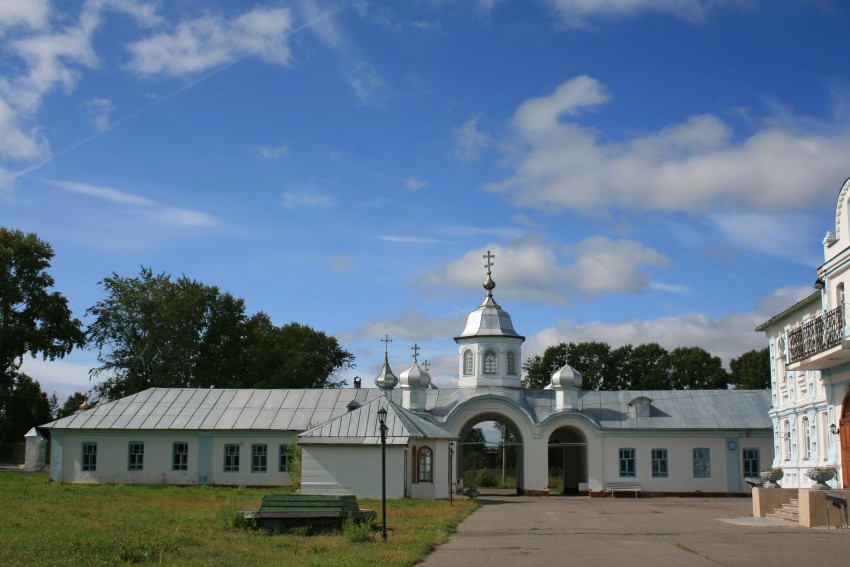 Коряжма. Коряжемский Николаевский монастырь. фасады, Город Коряжма. Коряжемский Николаевский монастырь