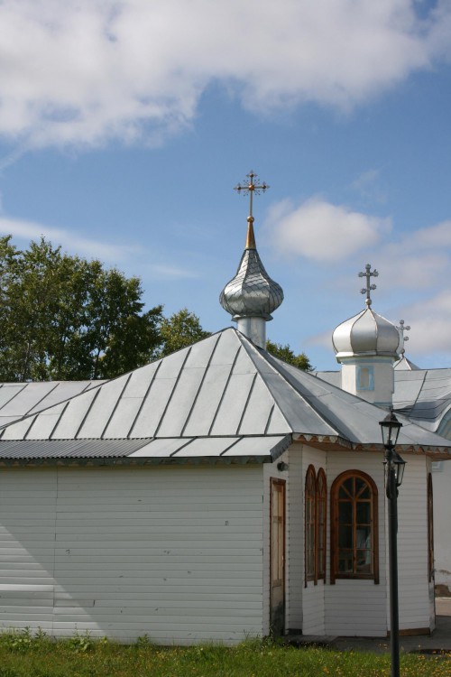 Коряжемский Николаевский монастырь, Коряжма (Коряжма, город, Архангельская область). фасады, Город Коряжма. Коряжемский Николаевский монастырь . Церковная лавка