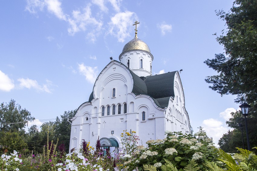 Церковь Владимирской (Оранской) иконы Божией Матери, Советский район (Нижний Новгород, город, Нижегородская область). общий вид в ландшафте