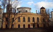 Домовая церковь Рождества Христова при бывшей Чесменской военной богадельне, Вид с улицы Ленсовета.<br>, Санкт-Петербург, Санкт-Петербург, г. Санкт-Петербург