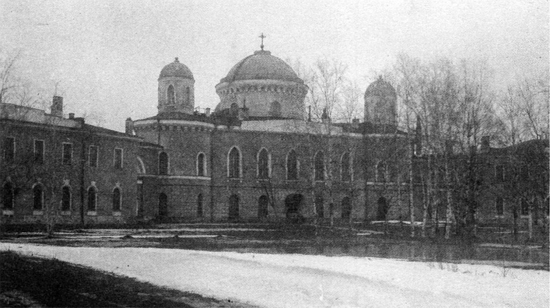 Московский район. Церковь Рождества Христова при Чесменской военной богадельне. архивная фотография, Фото 1900-х гг. с http://мозвездное.рф/