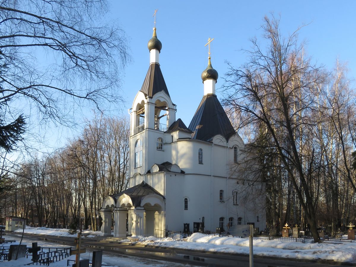 Покрова Пресвятой Богородицы на Никольско-Архангельском кладбище, Никольское-Архангельское (Балашихинский городской округ и г. Реутов, Московская область). фасады
